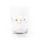 トトエリのジャックラッセルテリアのトトwithフレンズ2 Water Glass :right