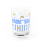 yoshiikanのティータイム(水色) Water Glass :right