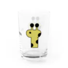 Po_Po_Factoryのキリンさん Water Glass :right