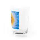 C_Colorsのヒマワリ Water Glass :right