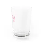 LONESOME TYPE ススのSPOON (PINK) Water Glass :right