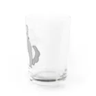 ne*muiのゆるチラ（ほっぺ） Water Glass :right