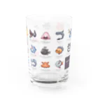 mincruの深海魚図鑑1_カラーver Water Glass :right