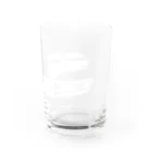 PoooompadoooourのGRAY SCALE Journey V8(Black and white) Water Glass :right