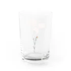 すみわたるのカーネーション　pink Water Glass :right