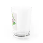 きりんのおへやのはちさんのおしり Water Glass :right