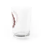 Söpöのピンクのサークルグラス Water Glass :right