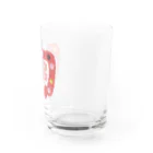 8anna storeの人体のなぞ。ぴかぴかピンクの大腸。 Water Glass :right