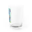 HIKARInoHOSHIの孔雀・ロ Water Glass :right