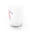 一般社団法人ALFITの*LFJT - Design original - Lettres bleues Water Glass :right