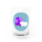 しろはなだの初めてのアジサイ カラー Water Glass :right