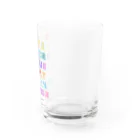 Russian Kitchenのロシア語あいうえおキリル文字アルファベット一覧 Water Glass :right