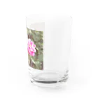 kopanの虹の世界のpink Rose Water Glass :right