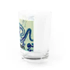 水彩屋のDragon Water Glass :right