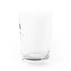 SUIMINグッズのお店の緑のビキニのねこ Water Glass :right