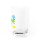 わちゃぽ宇宙人/シマダソラシドのうちゅうじんの石膏像👽🔥 Water Glass :right