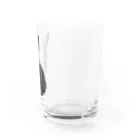 モフモフ動物ストアの凛々うさぎ Water Glass :right