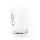 モリチエコの初めての味　ソーダアイス　Mouth of truth 真実の口 Water Glass :right