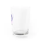 頭に乗せちゃいました。のからあげ桜 Water Glass :right