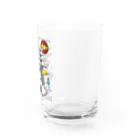 にゃーにゃー組@LINEスタンプ＊絵文字販売中！の四尾＊妖の夜 Water Glass :right