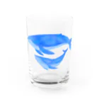 ほわぽよ。のクジラ Water Glass :right