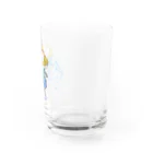 むつ さとしの浮かぶ犬 Water Glass :right