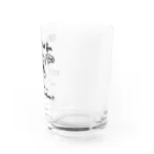 天明幸子　SUZURI  オフィシャルショップのkigurumiくん Water Glass :right