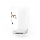 ORIちゃんのパンダパンダもぐもぐ Water Glass :right