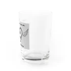 skullのhappiness Water Glass :right