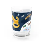 ないしょもち市場のFugamendel - galaxy ver. Water Glass :right