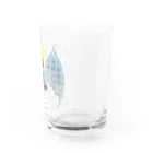 Botanical STUDIOの"M"  Wonderalphabet Water Glass :right