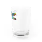 Botanical STUDIOの"T"  Wonderalphabet Water Glass :right
