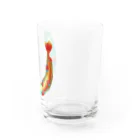 Botanical STUDIOの"U"  Wonderalphabet Water Glass :right