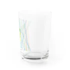 ササの雨宿りをするドラゴン（フルグラフィック） Water Glass :right