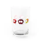 りんごくんのおみせの歩くりんごくんズ Water Glass :right