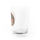 TASOYA Maro Shopの円形猫ダンス Water Glass :right