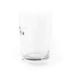 こまもの堂のコギパロディ「コー●」（黒） Water Glass :right