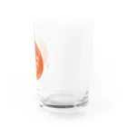 オレンジジュース・グラス・ストアのジュースグラス（オレンジ） グラス右面