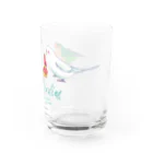 リズさんち🦜👶✨の仲良しインコちゃんず Water Glass :right