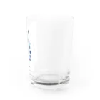 いしかわの地産地消の青色の女の子 Water Glass :right