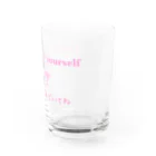 Girly*hガーリーエイチの体に気をつけてね、ママ(ピンク) Water Glass :right