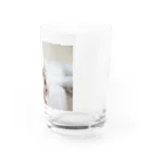 ひいらぎ たえの招き猫 珀ちゃん Water Glass :right