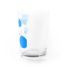 末っ子じゃない甘えん坊猫の水玉around猫 Water Glass :right