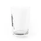 雲屋の編み込みロング横顔 Water Glass :right