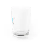 TOMASTOMASのカンガルーとジョギングする人 Water Glass :right