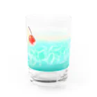 あおねこのお店。のいつでもクリソ。 Water Glass :right