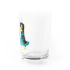 イラスト MONYAAT の鴨カモ カモかも D Water Glass :right