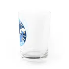 上中さとるのベビーシャチB（青） Water Glass :right