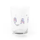 illustration akko shopのお散歩ずきんPurple Water Glass :right