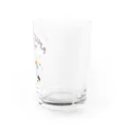 のぐちさきのシロクマさんの白くまタイム Water Glass :right